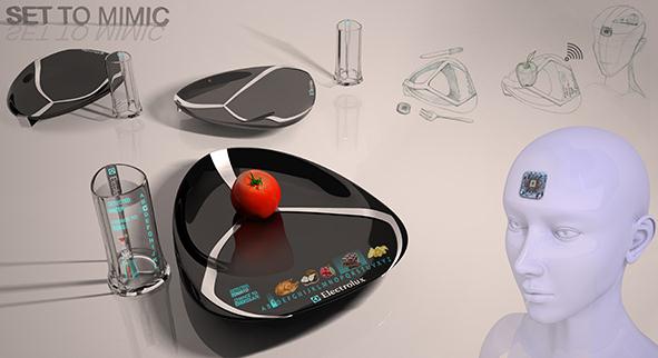 数字化创意智能模拟餐具