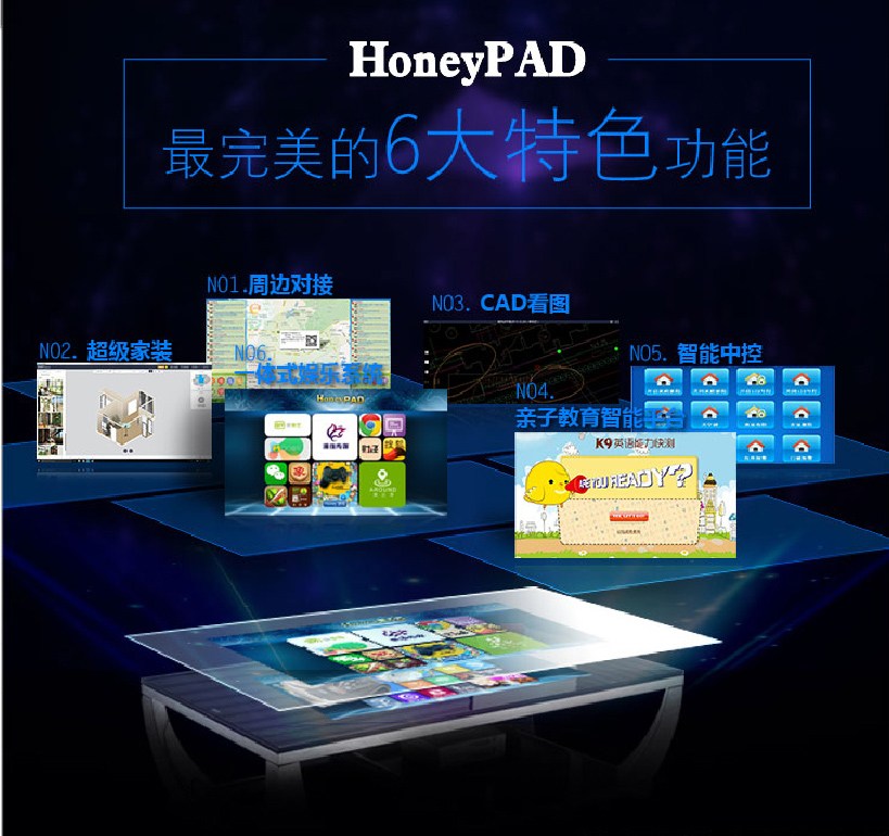 HoneyPAD智能茶几-商务教育娱乐软件